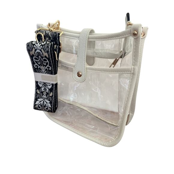 Clear Crossbody Stadium Bag for Concerts, Sports Games, Festivals, Sports Events - Picture 3 of 3